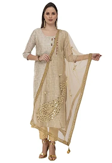 Organza tissue dupatta