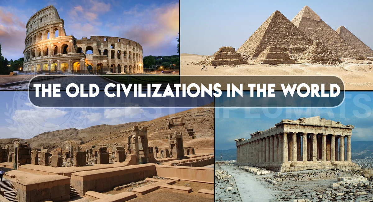 Major old civilizations of the world
