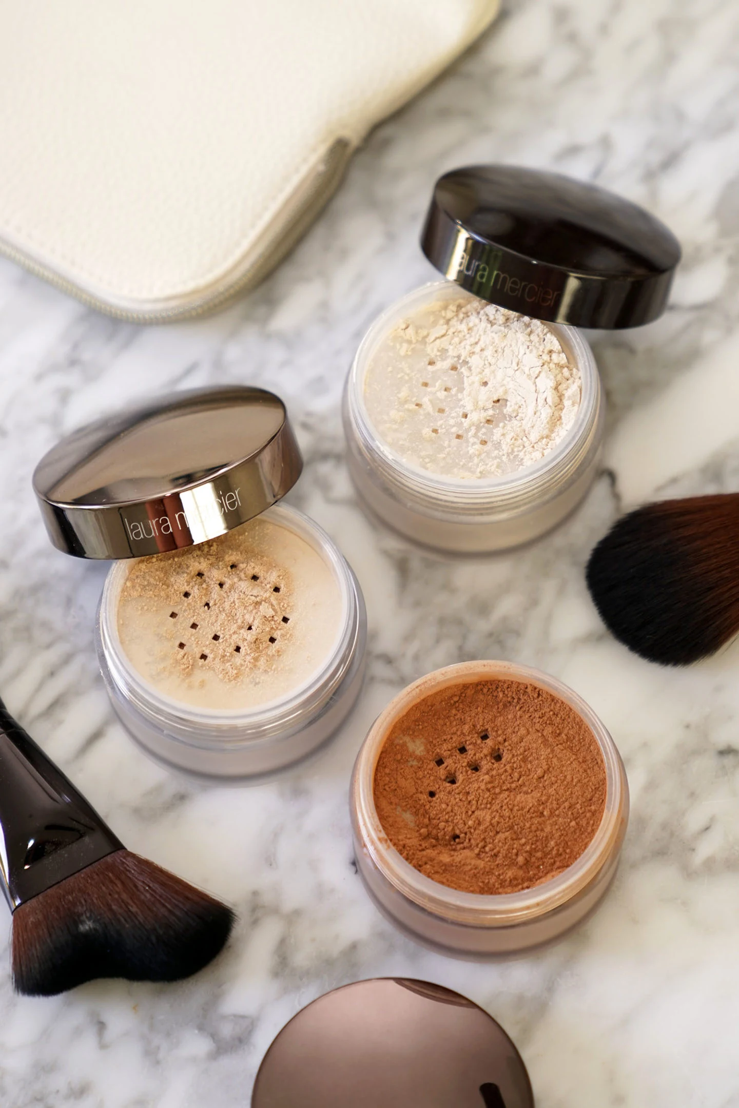 Concealer and powder