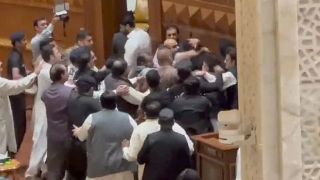 Election of Speaker Punjab Assembly, Legge MPs attack Presiding Officer, stole ballot papers