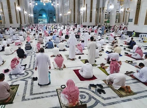 First Tarawih Prayer