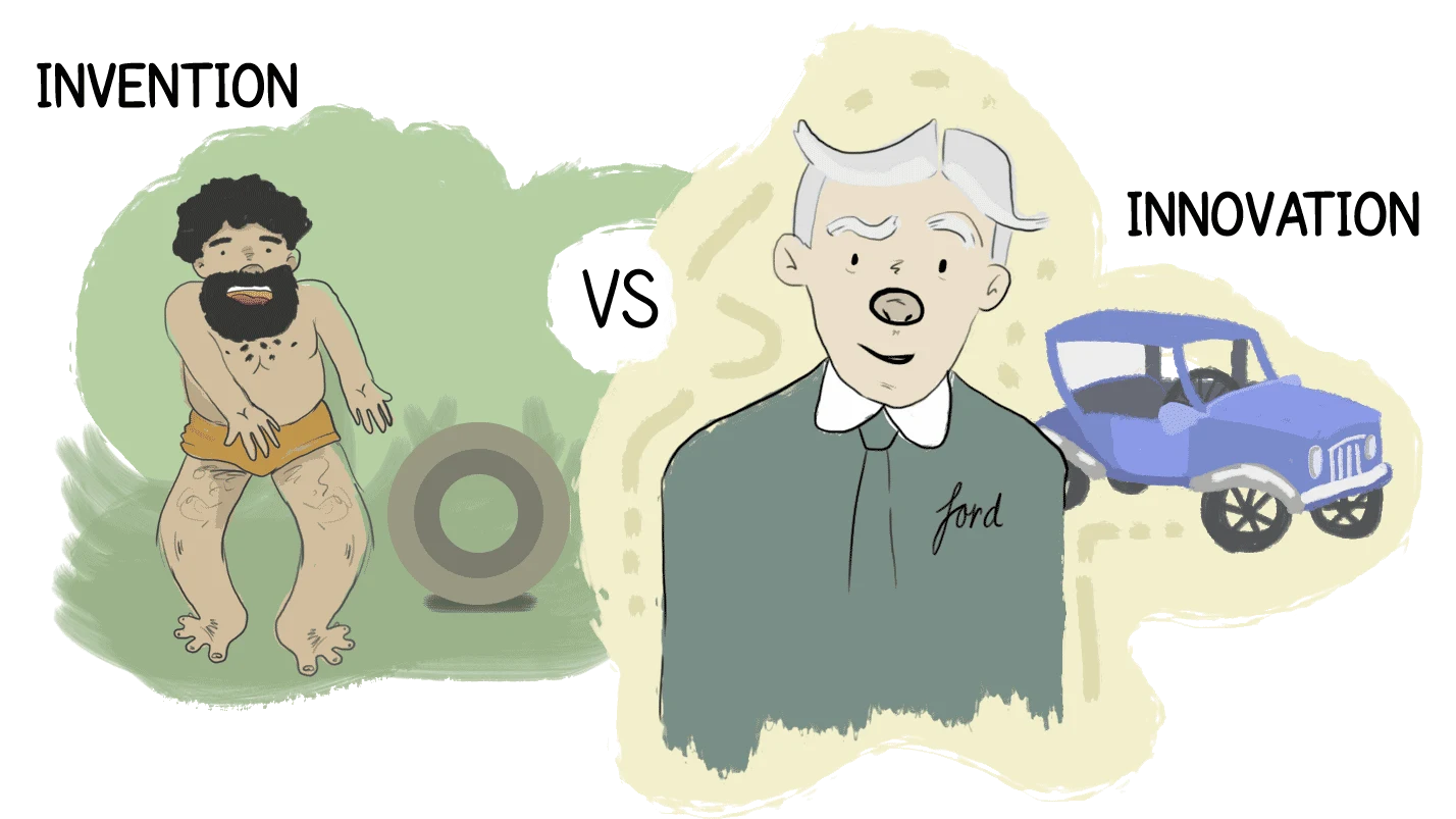 Understanding the difference between invention and innovation