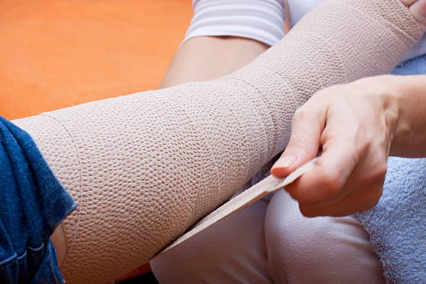 Leg bandage, Heel ankle bandage
