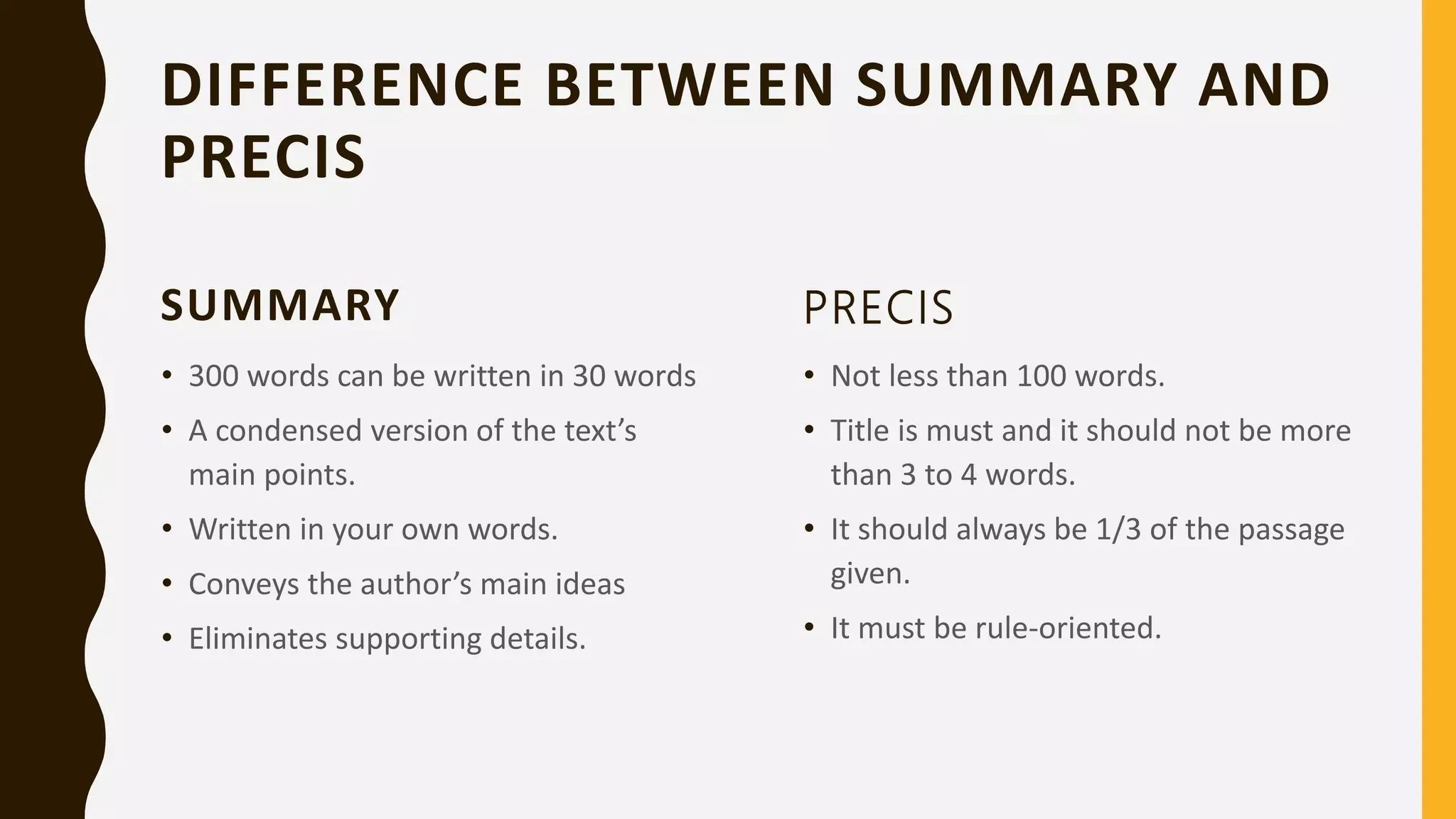 Precis vs Summary: Key Differences, Uses, and Writing Tips