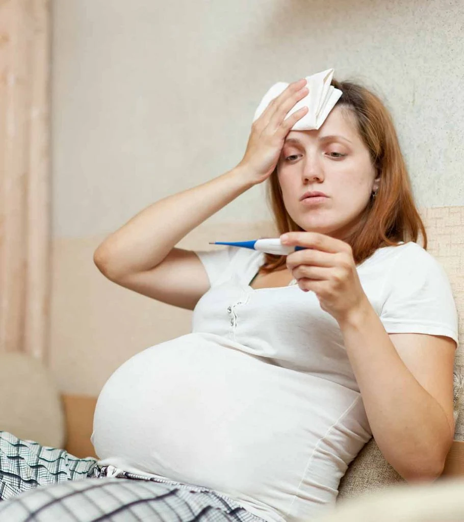 Pregnant women at risk of malaria