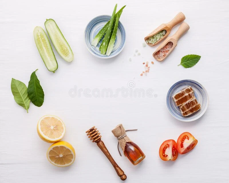 Use natural ingredients to beautify your face.
