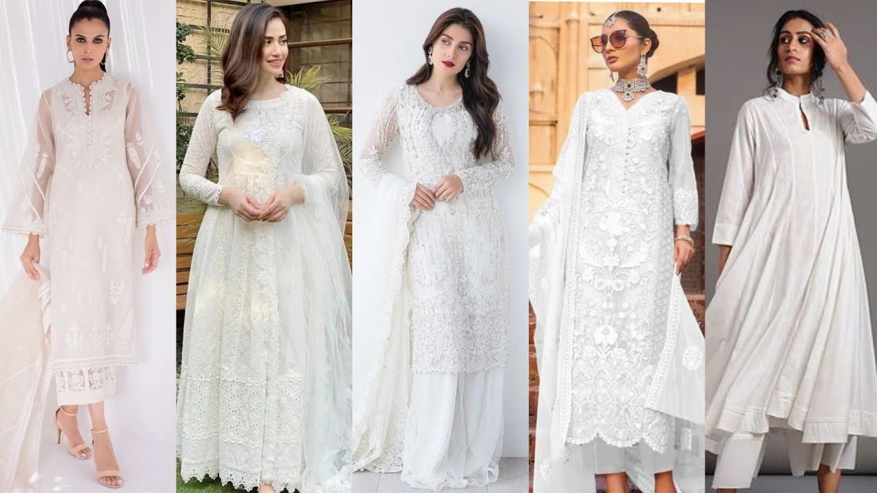 White Color Dress Is beautifull