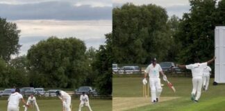 Video of Wasim Akram taking wicket after 12 years goes viral Video of Wasim Akram taking wicket after 12 years goes viral
