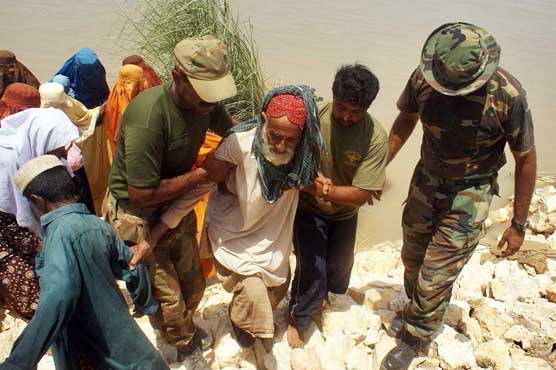 Pakistan Army has announced to donate its 2 days ration for flood victims.