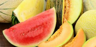 Melons and watermelons are natural gifts in summer Melons and watermelons: