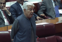 The government’s demand to form a full court Khawaja Asif Notice about election