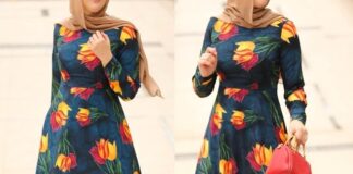 A Burkha of Blooming Colors in the Changing Seasons – Women’s Clothing A Burkha of Blooming Colors in the Changing Seasons -