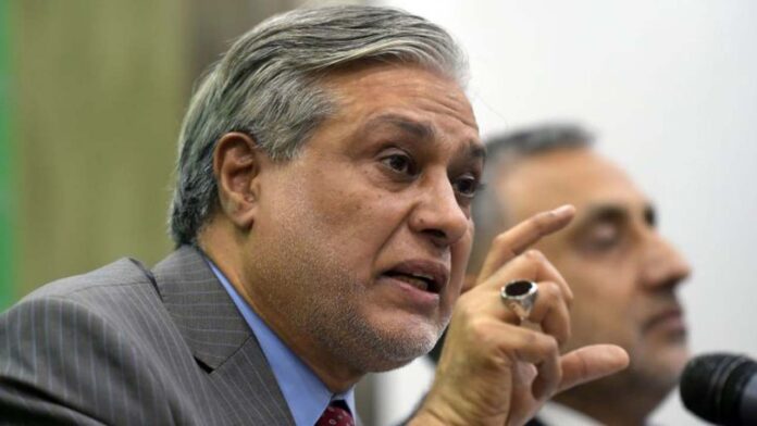 Finance Minister Ishaq Dar.