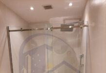 Shower Glass Partition Dubai