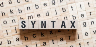 Study of Syntax Study of Syntax