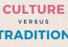 Culture vs Tradition Tradition