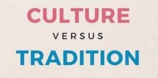 Culture vs Tradition Tradition