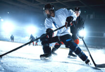 Ice Hockey ice game